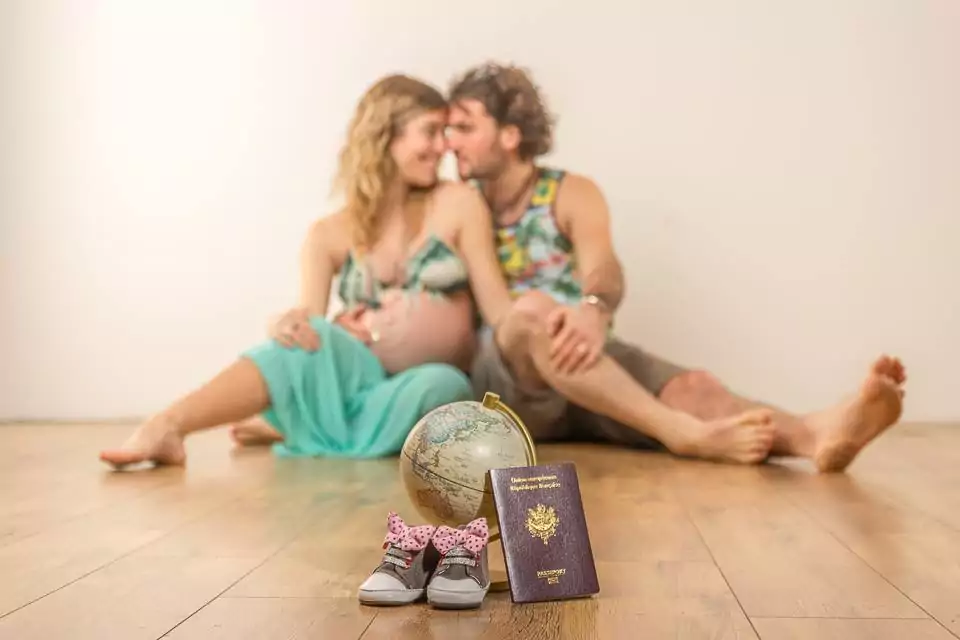 Photographe portrait famille grossesse bébé - Olivier Dilmi